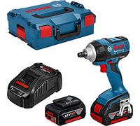 Bosch Professional GDS 18 V-EC 250 Professional power wrench Nero, Blu, Rosso