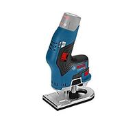 Bosch Professional GKF 12 V-8 (senza cartone) Brushless 12 V Router Blu, 6/8 mm Pinze