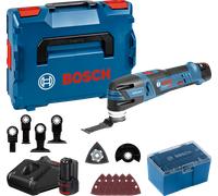 Bosch Professional GOP 12V-28 - Utensile Multifunzione a Batteria - 2x 3,0 Ah