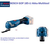 Bosch Strumento multifunzione a batteria GOP185-LI
