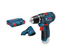 Bosch GSR 10,8-2-LI Professional Senza chiave Nero, Blu, Rosso