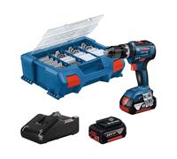 TRAPANO AVVITATORE 18V 55Nm + 2 BATTERIE 4Ah - BOSCH PROFESSIONAL - GSR 18V-55