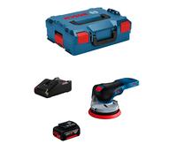 Bosch professional levigatrice roto-orbitale bosch gex 18v-125 (1 x 5,0 ah + gal18v-40 + l-boxx 136) 8435587920113