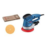 Bosch GEX 34-150 Professional Levigatrice orbitale casuale 12000 Giri/min 24000 OPM Nero, Blu, Grigio, Rosso