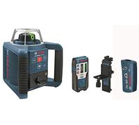 Bosch Professional Livella Laser Rotante GRL 300 HVG (Laser Verde, Ricevitore Laser LR 1 G, Raggio D'Azione: Fino A 300 m (Diametro), In Valigetta)