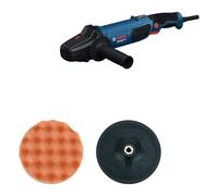 Bosch GPO 11-180 S lucidatrice 1100 W platorello e tampone spugna 180mm