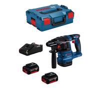 Bosch professional martello perforatore bosch gbh 18v-22 (2 x 4,0 ah + gal18v-40 + l-boxx 136) 4053423242294