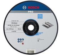 Bosch Professional Mola da Sbavo Standard for Metal Centro Depresso (per Metallo, Ø 230 x 6 mm, Accessori Smeriglatrici Angolari)