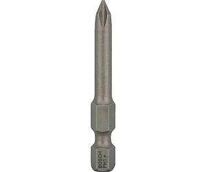 Bosch Professional PH1 - Punta per cacciavite, grigio, 49 mm, 3 pezzi