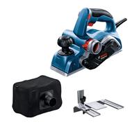 Bosch Professional Pialletto portatile GHO 20-82 (700 W di potenza, uso con mano destra e sinistra, incl. chiave di montaggio, guida parallela, sacchetto raccoglipolvere)