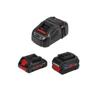Power Set BOSCH (1x18V 4,0Ah ProCORE + 1x18V 8,0Ah ProCORE + GAL1880CV)