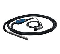 PRO GDI38-500 Vibratore per calcestruzzo, Compressore Nero/Blu