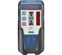 Bosch Professional Ricevitore Laser LR 1 (Laser Rosso, 1 Batteria da 9V, Staffa, Raggio D'Azione: 0-200 m)