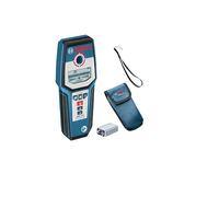 Bosch Professional Rilevatore GMS 120 (Profondità di Rilevamento Max. Legno/Metallo Magnetico/Metallo Non Magnetico/Cavi Sotto Tensione: 38/120/80/50 mm, In Scatola Di Cartone)