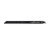 Bosch Professional S 1241 HM Endurance 2 Pezzi di Lame per Aerated Concrete, Blocchi di Calcestruzzo Poroso, 300 x 22 x 1.5 mm, Accessorio per Sega Universale, Nero
