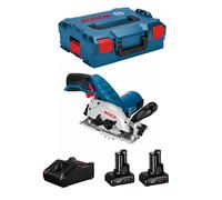 Bosch professional sega circolare bosch gks 12v-26 (2 x 6,0 ah + gal12v-40 + l-boxx 136) 8435587915126