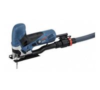 Bosch Professional Seghetto Alternativo Gst 90 e (650 Watt, 1 Lama, Kit di Aspirazione, Protezione Antischegge, Profondità di Taglio Nel Legno: 90 Mm, in Valigetta)