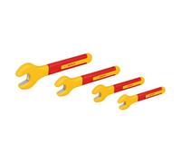 Bosch Professional Set chiavi VDE (incl. 4 chiavi per dadi: 8 mm, 10 mm, 13 mm e 17mm, certificate fino a 1.000 V, in borsa in tessuto)