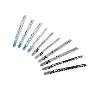 Bosch 10 Units Jigsaw Blad Kit Basic Metal And Wood One Size