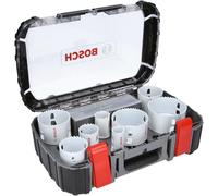 Set di seghe a tazza 11pz. Bosch Wood and Metal