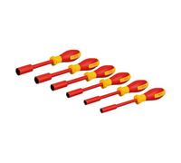 Bosch Professional Set di chiavi a bussola VDE - 6 pezzi (7-14 mm, certificate fino a 1.000 V)