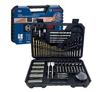 Bosch Professional Set Punte E Bit Per Legno, Pietra E Metallo, Accessori Per Utensili Di Foratura E Avvitamento, 103 Pezzi