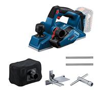 Bosch Professional Sistema 18 V: pialle a batteria GHO 185-LI (chiave di montaggio, supporto per guida, sacchetto per polvere)