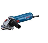 Bosch Professional Smerigliatrice angolare a filo GWS 12-115 (Ø disco: 115 mm, 1200 W potenza, protezione riavvio accidentale, incl. cuffia prot., dado serraggio, chiave due perni, impugnatura supp.)