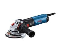 Bosch Professional Smerigliatrice angolare GWS 17-125 SB (impugn.suppl.,cuffia di prot.,cuffia di prot. antitaglio,chiave a due perni, flangia di mont., dado di serr.,filtro antip.,dado serr.rap.SDS)