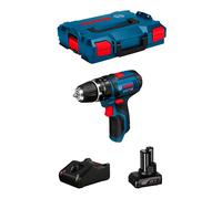 Bosch professional trapano a percussione bosch gsb 12v-15 (1 x 6,0 ah + gal12v-40 + l-boxx 102) 8435587917311