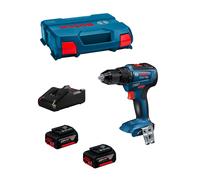 Bosch professional trapano avvitatore bosch gsr 18v-55 (2 x 4,0 ah + gal18v-40 +