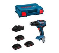Bosch professional trapano avvitatore bosch gsr 18v-55 (3 x 4,0 ah procore + gal