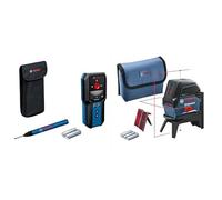 Bosch Professional Wallscanner GMS 100-23 & Bosch Professional Livella laser multifunzione GCL 2-15