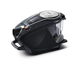 Bosch ProSilence Serie I 8 - Aspirapolvere Senza Sacco Estremamente Silenzioso, con SmartSensorControl e Intelligent SelfClean System, Nero