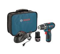 Bosch PS31 - 2 A Volt max ioni di litio 3/20,3 cm, velocità/driver kit con 2 batterie, caricabatterie e custodia, PS31-2A