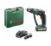 Bosch PSB 18 LI-2 Ergonomic 1400 Giri/min Senza chiave 1,3 kg Nero, Verde