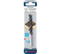 Bosch Punta elicoidale per legno PRO Wood Ø 10,00 mm per legno tenero e duro 1x