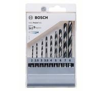 Bosch Punte Elicoidali HSS Pointteq Con Esagonale 9-teiliges Set Di 2,0 Fino 8