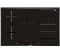 Piano cottura induzione 5 zone SERIE 8 Pxv875Dc1E Black (80cm)