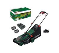 Bosch Tagliaerba a batteria ROTAK18V2-38, 2x batteria PBA 18V 4.0Ah Quantità:1