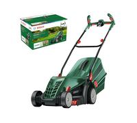 Bosch Rasaerba a filo UniversalRotak 34-405 (motore da 1.300 W, larghezza di taglio: 34 cm, cesto raccoglierba da 40 l, indicato per tagliare prati e bordi in modo preciso e uniforme)