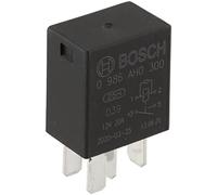 Bosch 0986AH0300 - Mini relè 12 V 20 A, IP5K4, temperatura di funzionamento da -40 a 85 gradi, relè a 4 pin