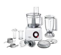 BOSCH - Robot da Cucina MultiTalent 8 MC812W501 Potenza 1000 Watt Ciotola da 3,9 Litri e Frullatore da 1,5 Litri Colore Bianco