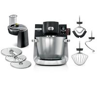 Bosch Serie 6 MUMS6ZS13D robot da cucina 1600 W 5,5 L Nero, Acciaio inox Bilance incorporate