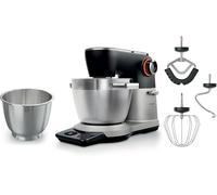 Bosch Robot da cucina serie 8, programma automatico, bilancia, timer, 7 livelli, ciotola in acciaio inox, scopa in silicone, lavabile in lavastoviglie, 1800 W, MUMS8ZS18