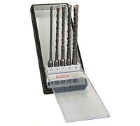 Bosch Robust Line - Set punte per trapano SDS plus, 5 pezzi