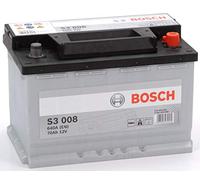 Bosch Batteria Auto 70 ah (20h) 12V 640A LxPxH 278x175x190 mm - S3008