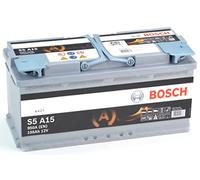 Bosch S5A15, Batteria per Auto, 105A/h, 950A, Tecnologia AGM, Adattato per Veicoli con Sistema Start/Stop