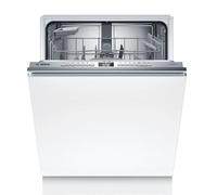 Bosch SBV4EAX28E, serie 4, lavastoviglie Smarter XXL completamente integrata 60 cm, cestino portaposate, lavastoviglie Made in Germany, particolarmente silenzioso, asciugatura extra, assistente