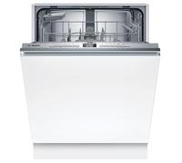 Bosch SBV4HTX00E Serie 4 - Lavastoviglie XXL, 60 cm, completamente integrato, con cestello per posate, asciugatura extra, Silence Programm, Flex Cestini, Rack Matic, Silence Plus, Home Connect